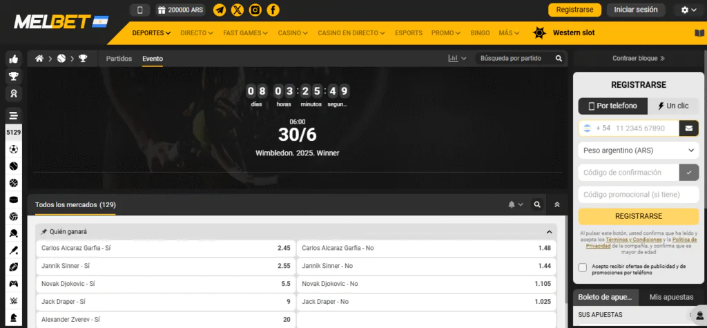 apuestas wimbledon 2025 pronosticos analisis melbet