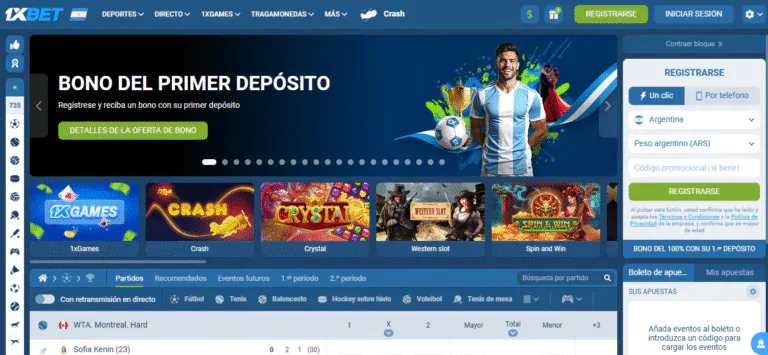 bono de bienvenida de 1xbet